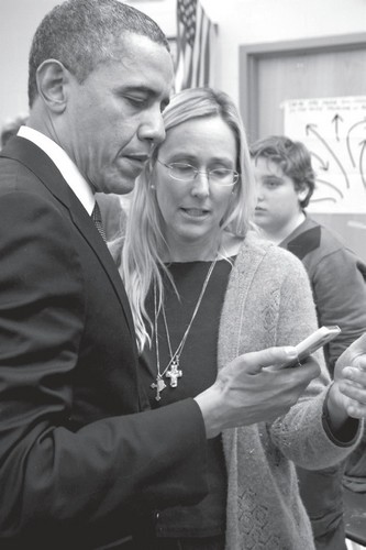Barack Obama a Sarah Lewis