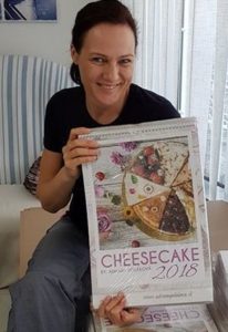 Adriana Poláková Kalendár Cheesecake 2018