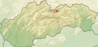 mapa Slavkovský štít