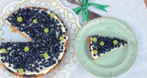 čučoriedkový koláč