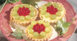 ríbezľovo-hroznové francúzske tortičky