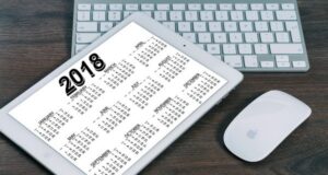 rok 2018 kalendár sviatky prázdniny