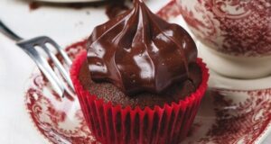 čokoládovo-arašidové cupcaky