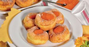 tvarohové šišky z nekysnutého cesta