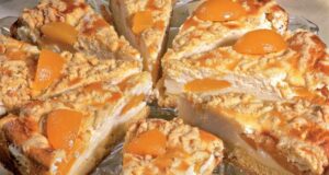 marhuľový koláč s tvarohom