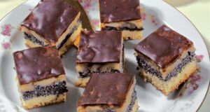 jablkovo-makový koláč