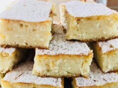 jednoduchý a jemný tvarohový koláč