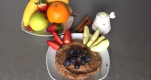 zdravé jedlo hryzka