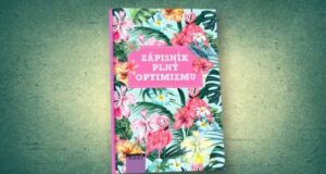 zápisník plný optimizmu