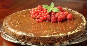 čokoládovník z ovsených vločiek