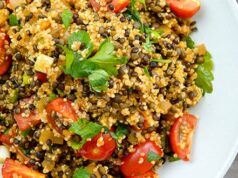 quinoa šalát recept