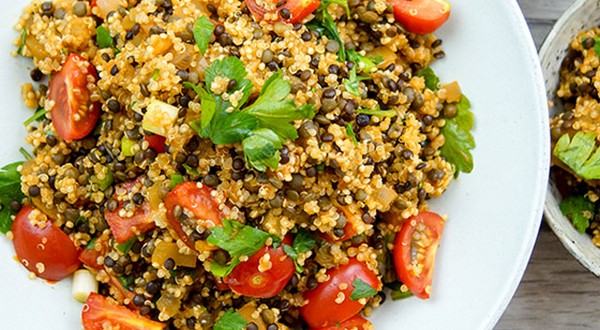 quinoa šalát recept