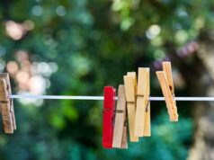 štipce na bielizeň