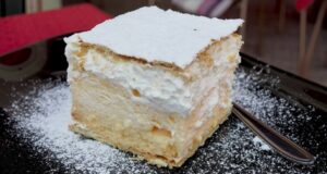 krémeš z lístkového cesta