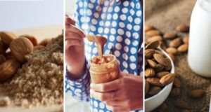 recept na mandľové maslo, mlieko a múku