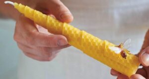 sviečky z včelieho vosku