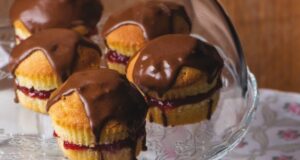 zlepované mafiny s čokoládou