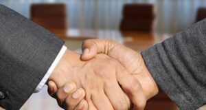 podanie rúk ústna dohoda