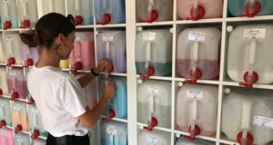 čapovaná drogéria