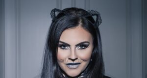 líčenie na Halloween Jana Hrmová