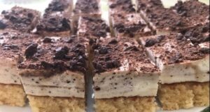 šľahačkový koláč recept