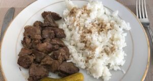 kuracia pečeň na cibuľke - recept