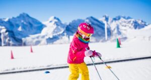 dieťa prvýkrát na lyže