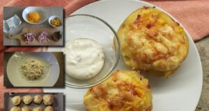 3 recepty na zapekané plnené zemiaky
