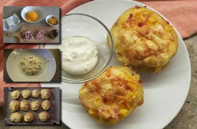 3 recepty na zapekané plnené zemiaky