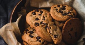 recept na čokoládové cookies