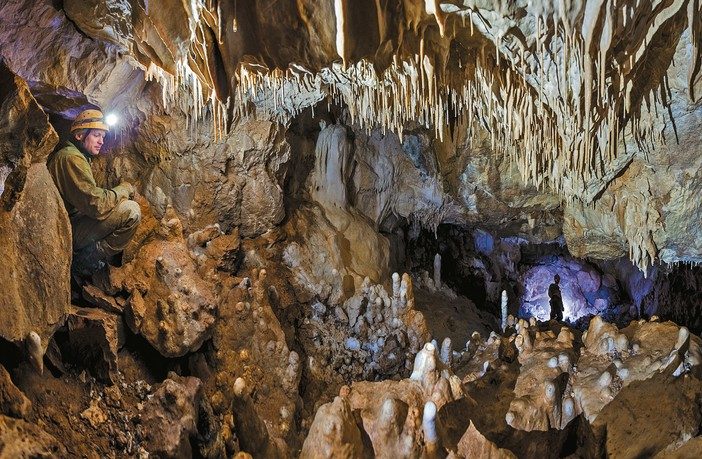 nádherné slovenské jaskyne - Kamenný dážď
