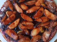 hruškovo-jablkový koláčik recept