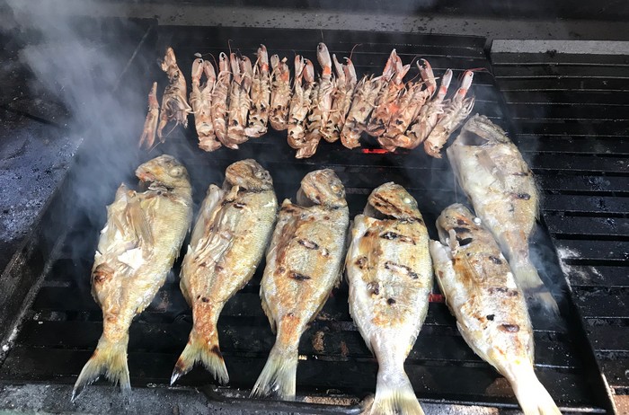 chorvátske ryby
