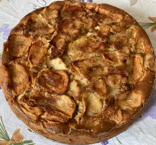 recept na jablkový koláčik
