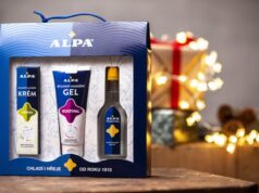 darčekové balenie alpa pre starých rodičov