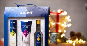darčekové balenie alpa pre starých rodičov