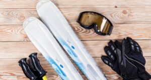 profesionálna výbava pri lyžovaní