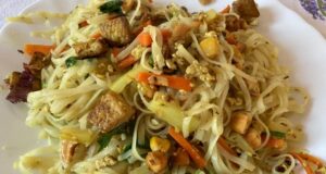 thajské rezance s tofu