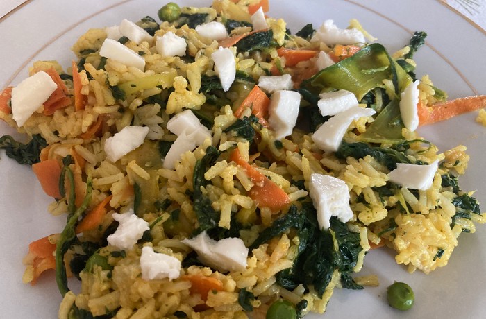 zeleninové rizoto recept