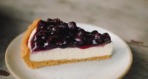 recept na čučoriedkový cheesecake