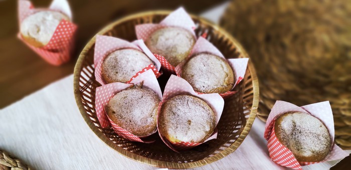 recept na jesenné tekvicové muffiny