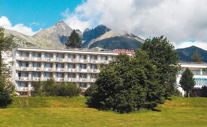 5 filmových miest - hotel Morava v Tatranskej Lomnici