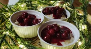 dánske vianoce dezert risalamande