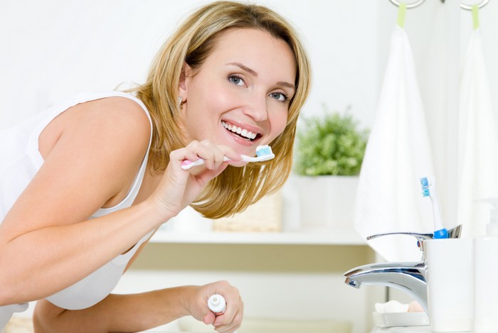 umývanie zubov