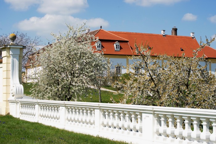 jar na zámku Schloss Hof