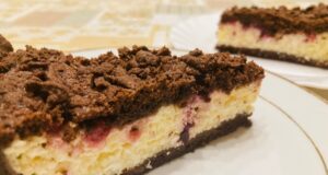 recept na tvarohový koláč s ovocím