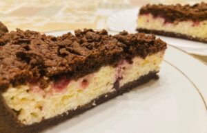 recept na tvarohový koláč s ovocím