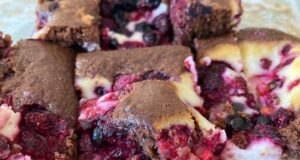 recept na tvarohový koláč s ovocím