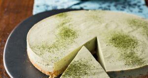 matcha cheesecake