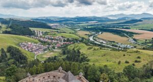 Ľubovniansky hrad - výhľad